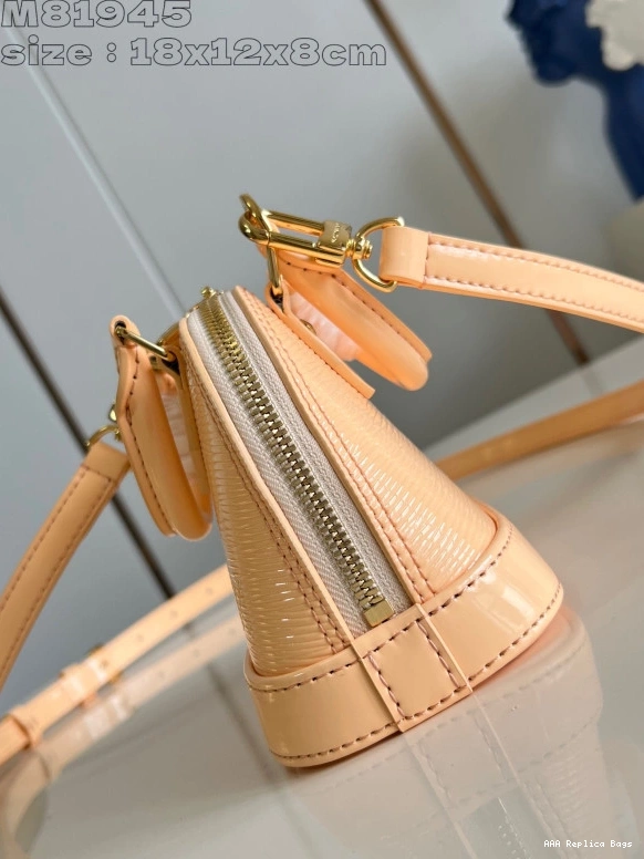 Aaa replica bags Nano Alma-18*12*8cm VUITTON LOUIS 0806